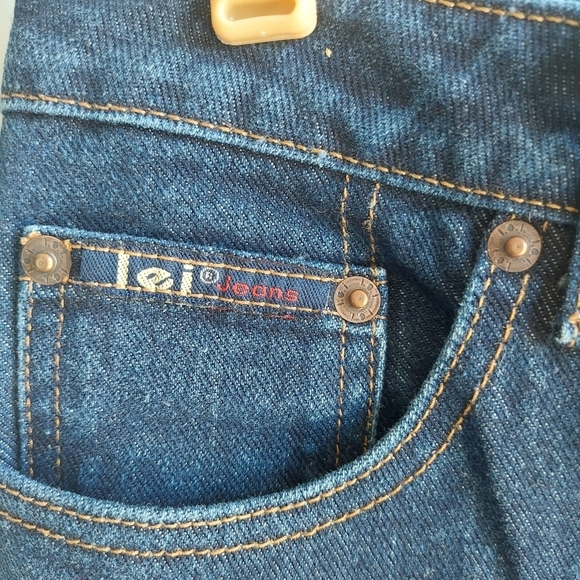 LEI Vintage Y2K Mid Rise Flared Jeans Size 7 - Picture 6 of 8